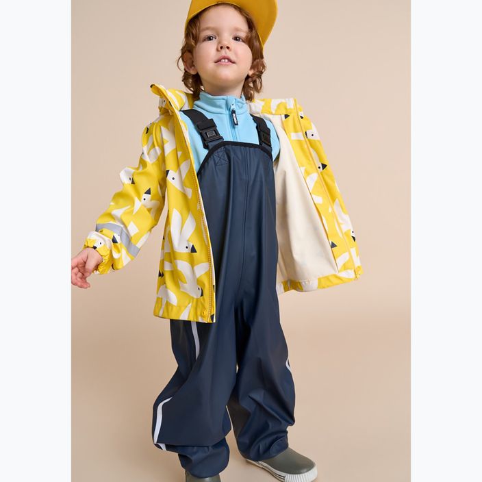 Детско дъждобранно яке Reima Vesi жълто 5100025A-2351 12