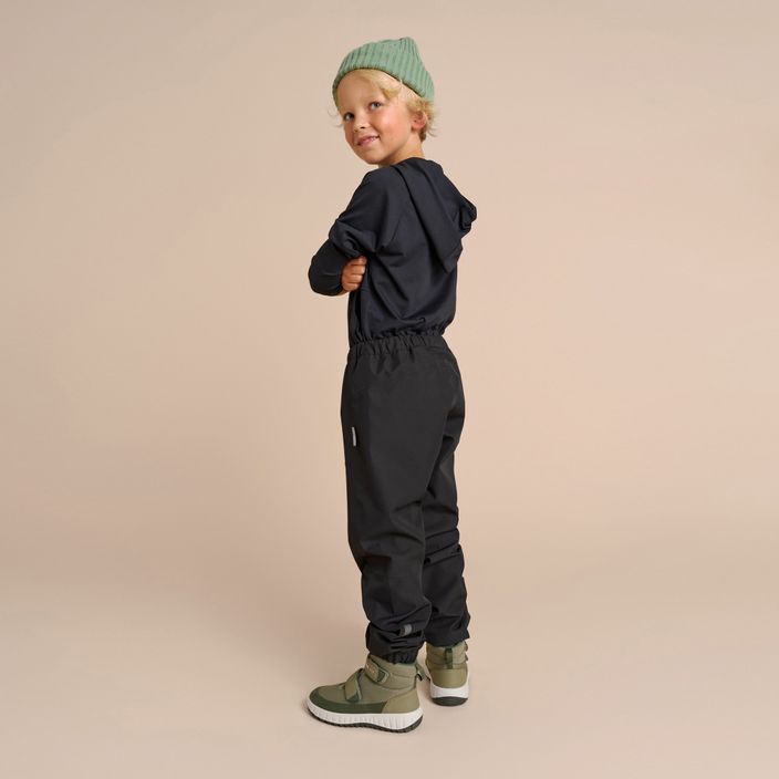 Детски панталон за дъжд Reima Kuivala, черен 5100163A-9990 9