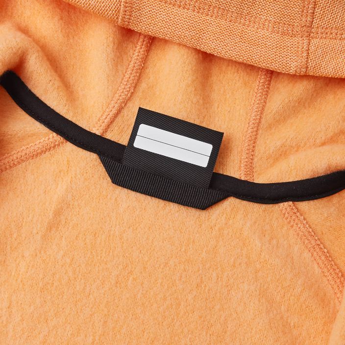 Детска блуза с качулка от полар Reima Haave оранжева 5200120A-2690 5