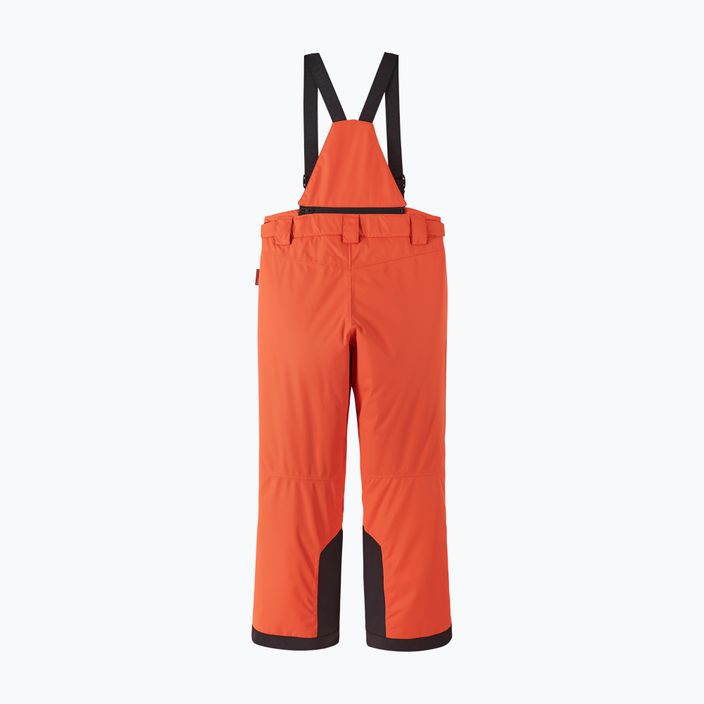 Детски ски панталони Reima Wingon червено оранжеви 2