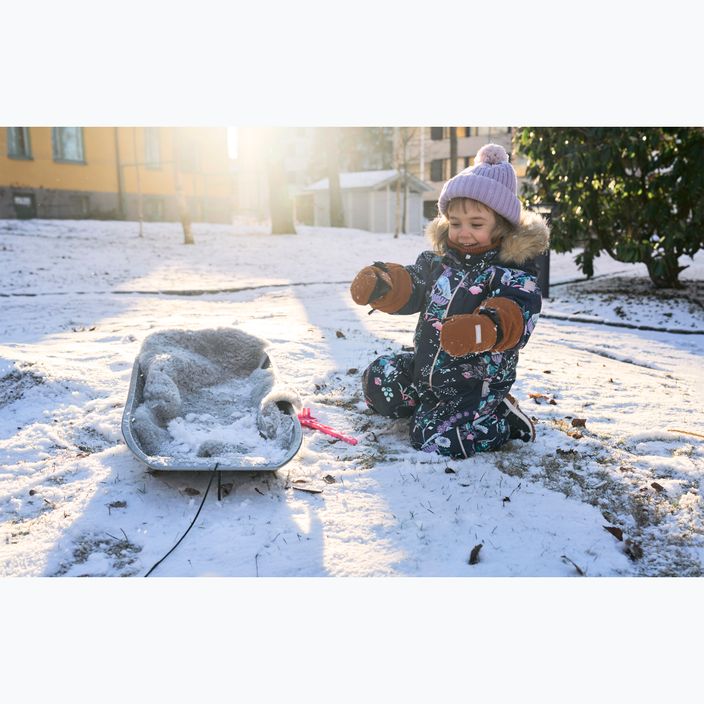 Детска зимна шапка Reima Topsu с лилав аметист 11
