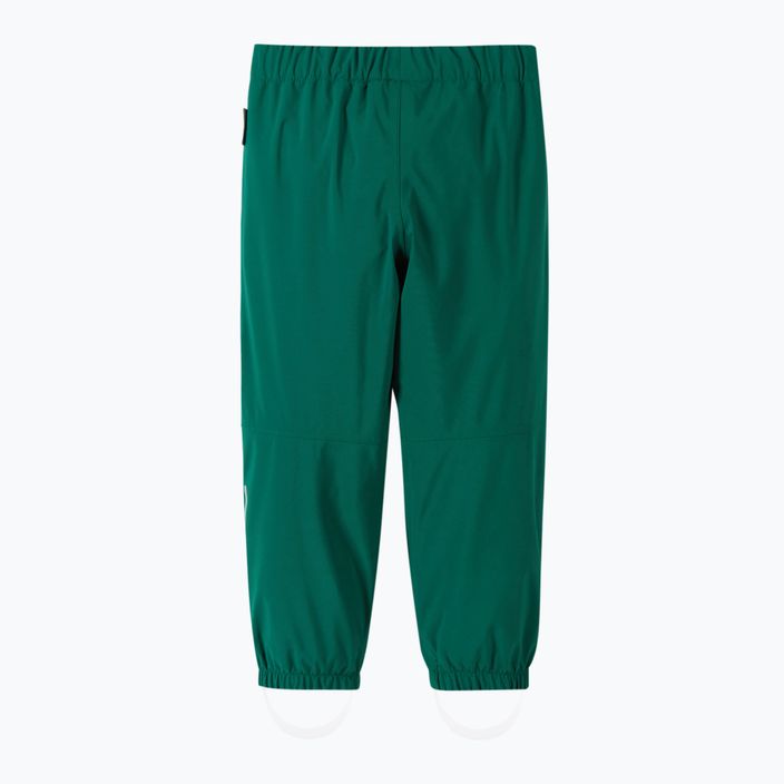 Детски дъждовен панталон Reima Kaura в по-дълбоко зелено 2