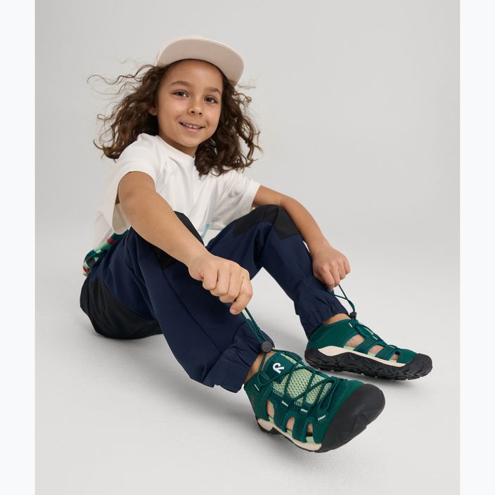 Детски сандали Reima Talsi в по-дълбоко зелено 8