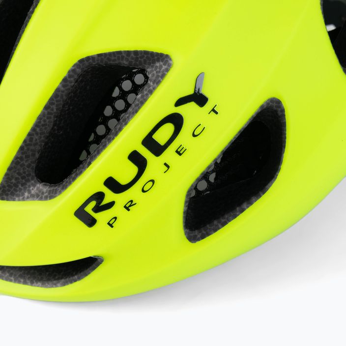 Каска за велосипед Rudy Project Strym жълта HL640031 7