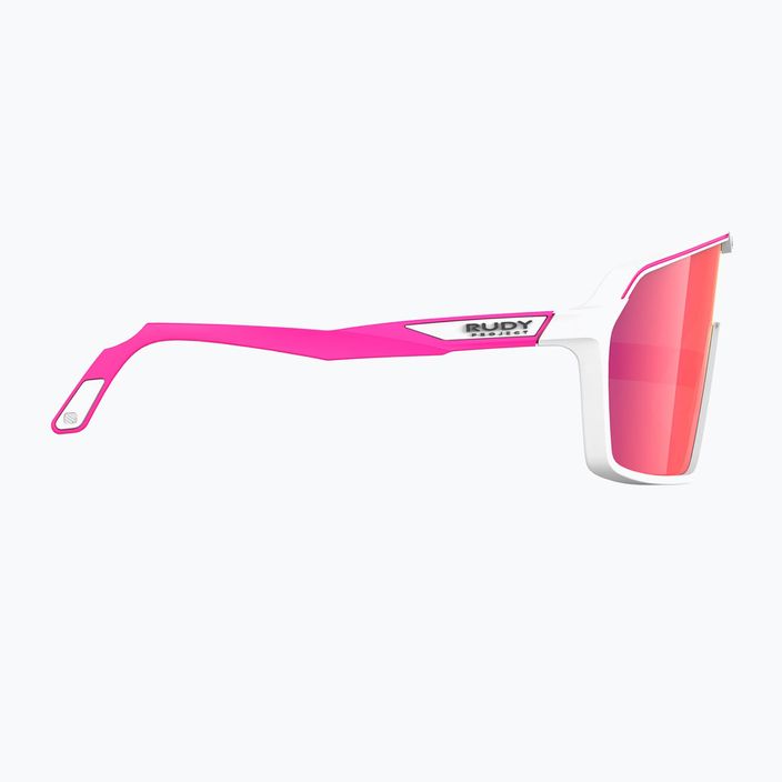 Очила за колоездене Rudy Project Spinshield бяло и розово флуо матово/мултилазерно червено SP7238580004 5