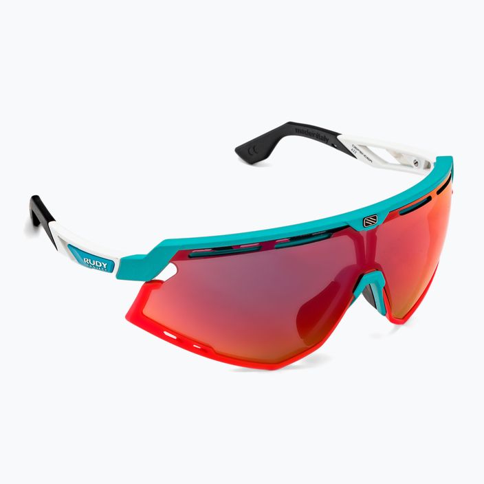 Rudy Project Defender изумрудено бяло матово / мултилазерно червени слънчеви очила SP5238230000