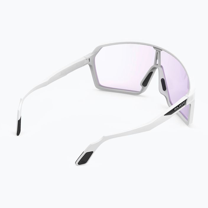 Слънчеви очила Rudy Project Spinshield white matte/impactx photochromatic 2 laser purple 5