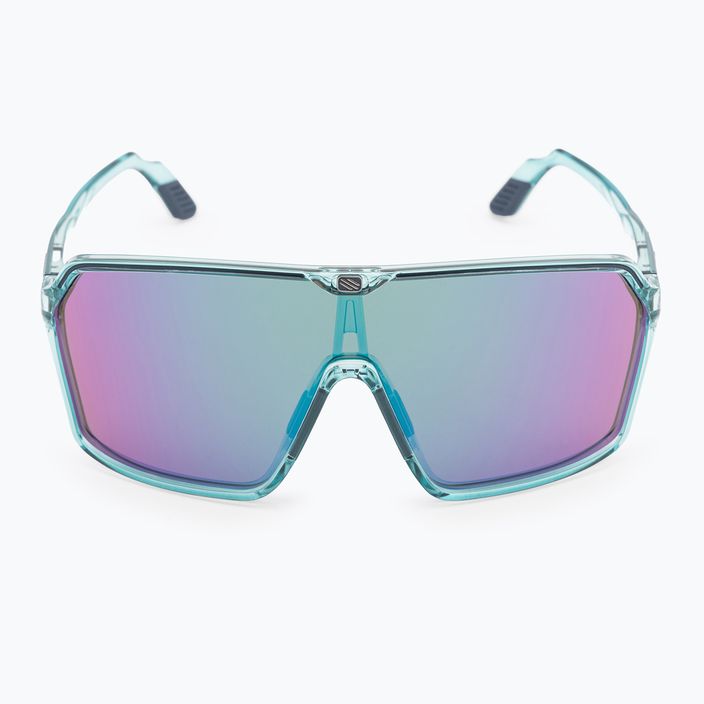 Слънчеви очила Rudy Project Spinshield crystal azur/multilaser green 3
