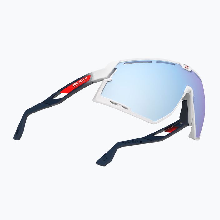 Очила за колоездене Rudy Project Defender бял гланц / избледняващо синьо / мултилазерни очила за лед SP5268690020 3