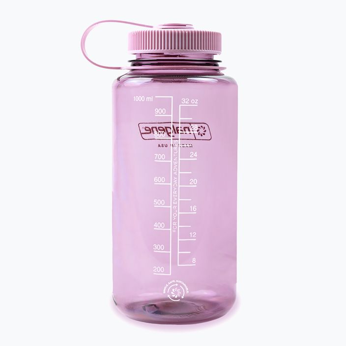 Туристическа бутилка Nalgene Wide Mouth Sustain 1000 ml cherry blossom 2