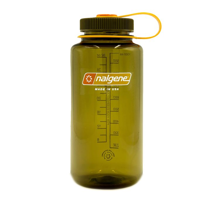 Nalgene Wide Mouth Sustain 1L зелена бутилка за пътуване 2020-0232 2