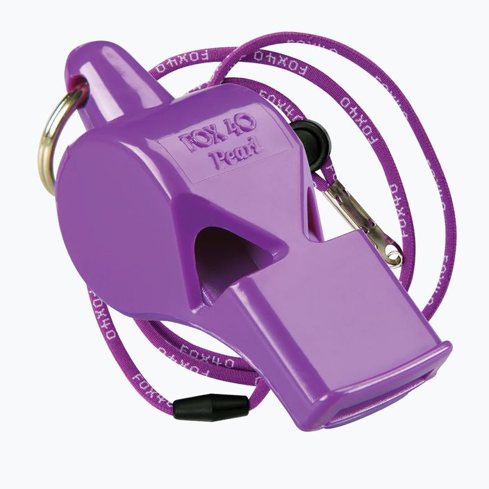 Свирка с шнур Fox 40 Pearl Safety purple 9703