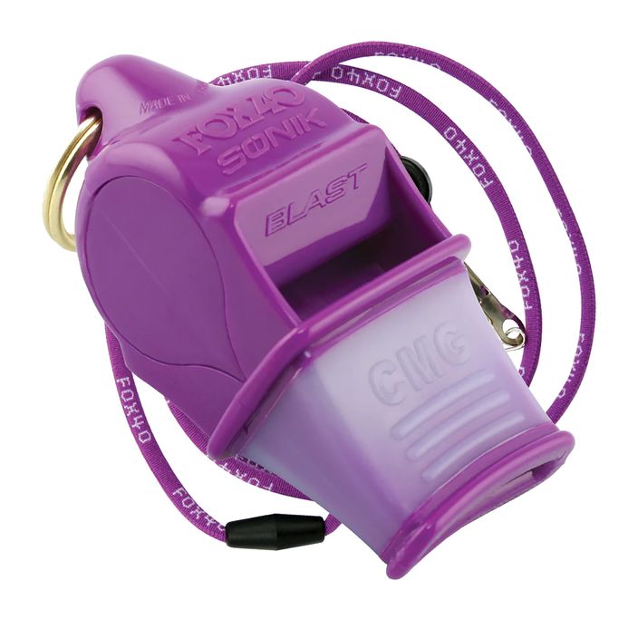 Свирка със струна Fox 40 Sonik Blast CMG purple 9203 2