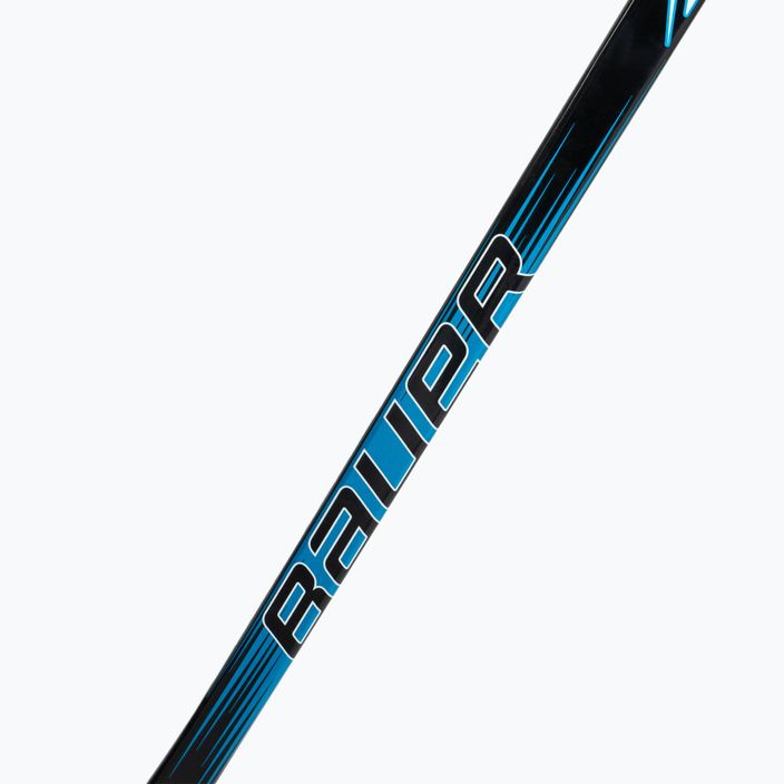 Хокеен стик Bauer X Series Grip Sr F80 черен/бял/син 2