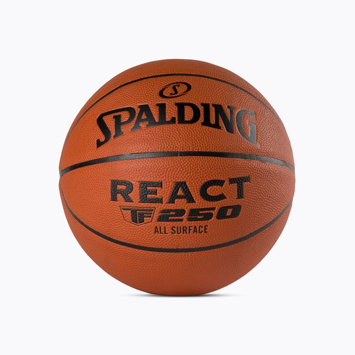 Spalding TF-250 React баскетбол оранжев 76802Z