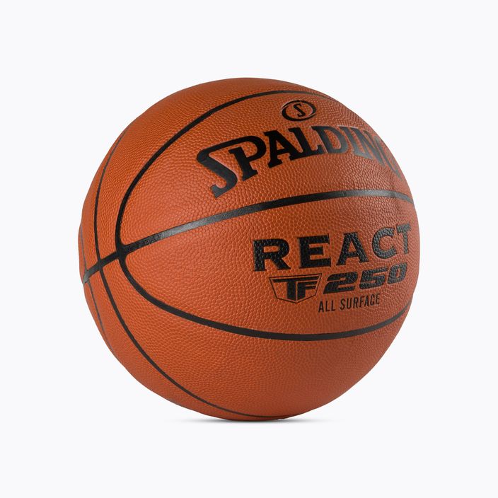 Spalding TF-250 React баскетбол оранжев 76802Z 2
