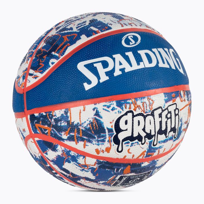 Spalding Graffiti 7 баскетболен кош син и червен 84377Z 2