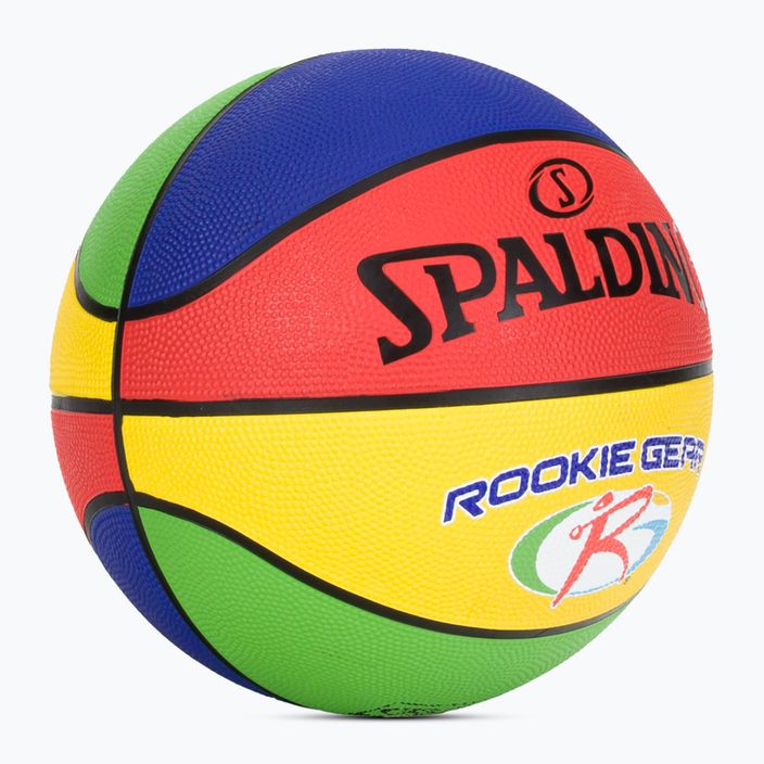 Spalding Rookie Gear цветна баскетболна топка 84395Z 2