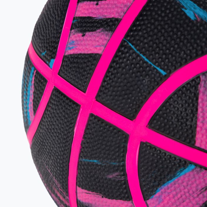 Spalding Мраморна баскетболна топка черна 84409Z 2