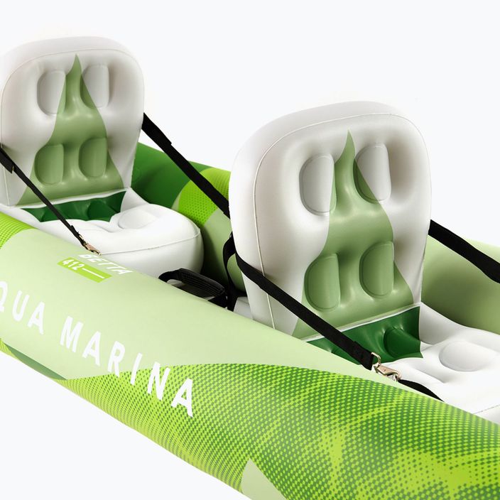 Aqua Marina Рекреационен каяк 13'6″ надуваем каяк за 2-ма души зелен Betta-412 6