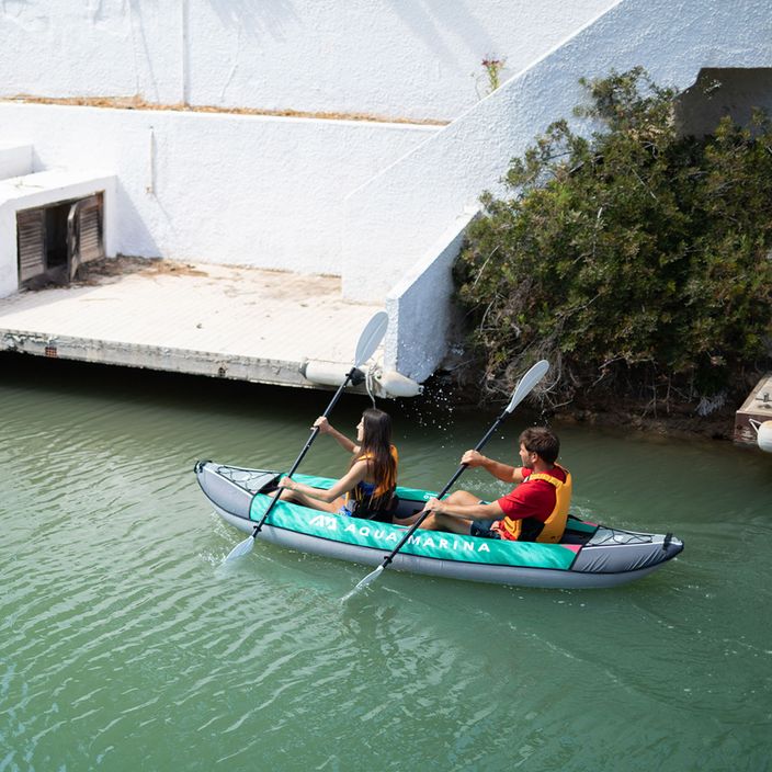 Aqua Marina Рекреационен каяк 10'6″ надуваем каяк за 2-ма души зелен Laxo-320 9