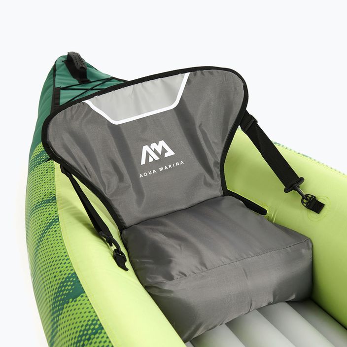 Aqua Marina Recreational Canoe green Ripple-370 Надуваем каяк за 3 човека 12'2 3