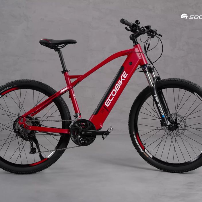 Ecobike електрически велосипед SX4/X-CR LG 16Ah червен 1010402 7