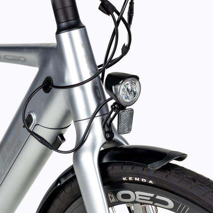 HIMO C30R MAX сребърен електрически велосипед 9