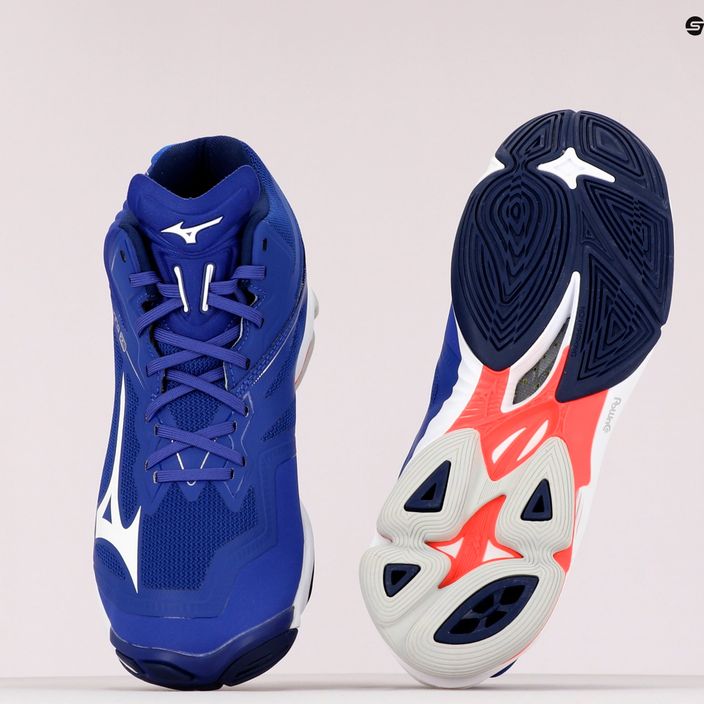Обувки за волейбол Mizuno Wave Lightning Z6 Mid blue V1GA200520 11