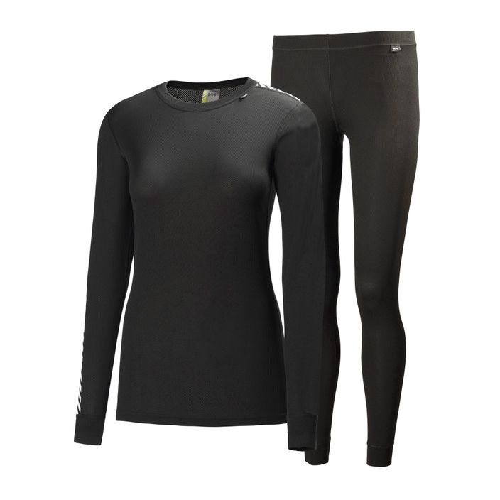 Дамски комплект термобельо Helly Hansen HH Comfort Light black 2