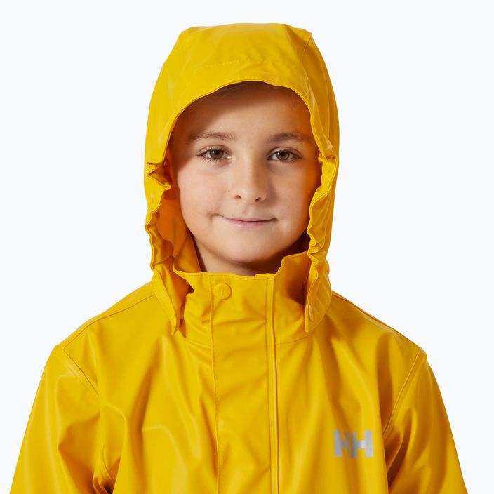 Детско ветроходно яке Helly Hansen Moss essential yellow 3