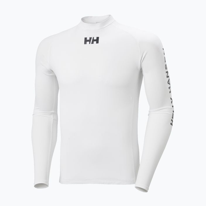 Мъжка тениска Helly Hansen Waterwear Rashguard бяла 00134023_001
