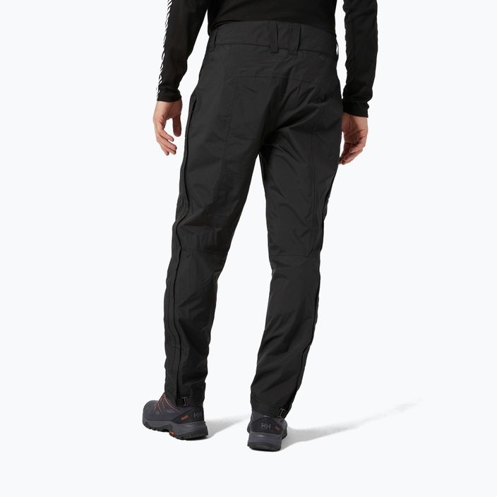 Мъжки панталони с мембрана Helly Hansen Verglas 3L Shell 990 black 62999 2