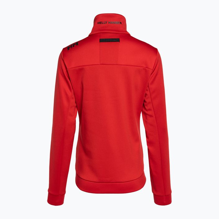 Дамски ветроходен суитшърт Helly Hansen W Crew Fleece червен 2