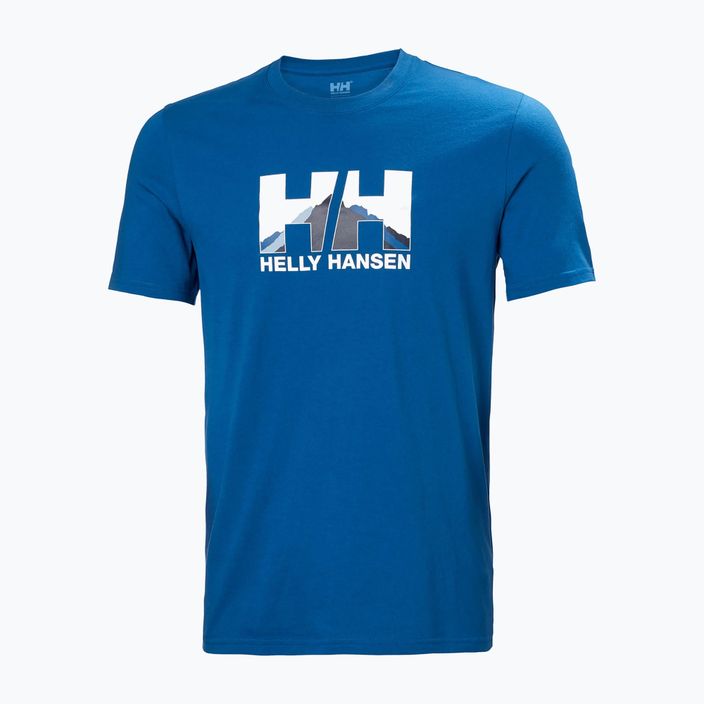 Helly Hansen Nord Graphic мъжка риза за трекинг синя 62978_606 5