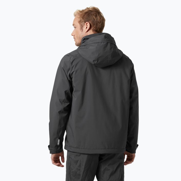 Мъжко ветроходно яке Helly Hansen Hp Racing Lifaloft Hooded ebony 2