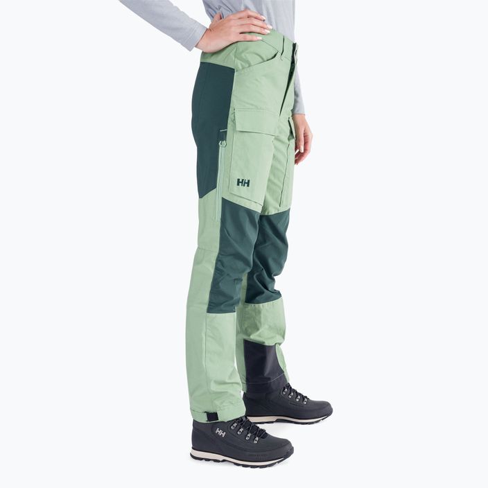 Дамски панталони за трекинг Helly Hansen Veir Tur 406 green 63023 2