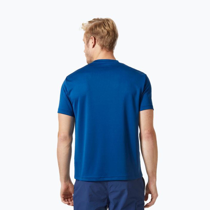 Мъжка тениска за трекинг Helly Hansen HH Tech Graphic 606 blue 63088 2