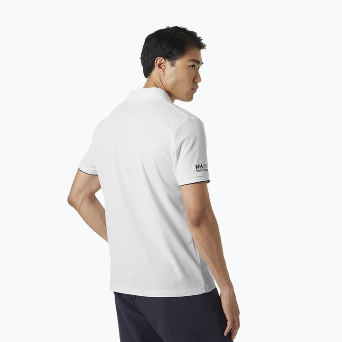 Мъжка тениска Helly Hansen Ocean Polo Shirt white 34207_002 2