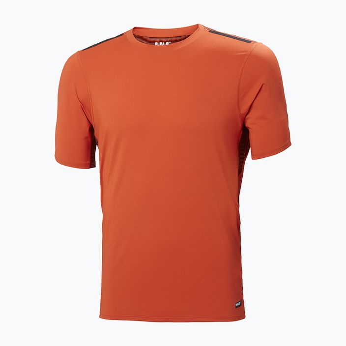 Мъжка риза Helly Hansen Tech Trail за трекинг оранжева 48494_328 5