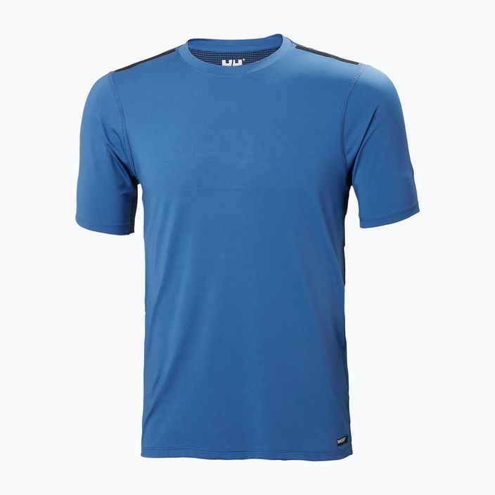 Мъжка риза Helly Hansen Tech Trail за трекинг синя 48494_606 5