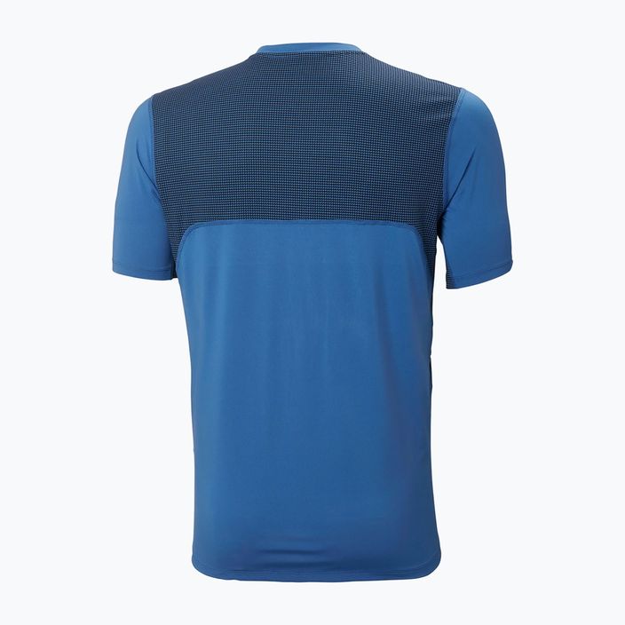 Мъжка риза Helly Hansen Tech Trail за трекинг синя 48494_606 6