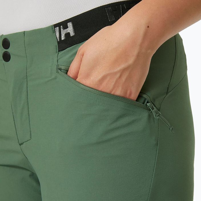 Helly Hansen дамски панталон Rask Light Softshell зелен 63049_476 3