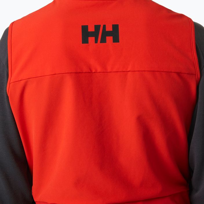 Мъжки панталони за ветроходство Helly Hansen Aegir Race Salopette 2.0 alert red 4