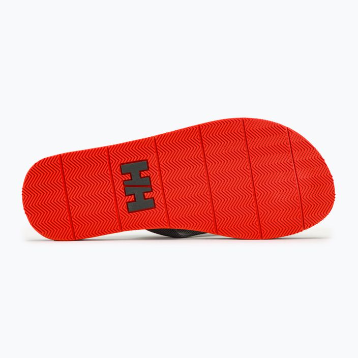 Мъжки сандали Helly Hansen Logo 2 ebony/cherry tomato джапанки 4