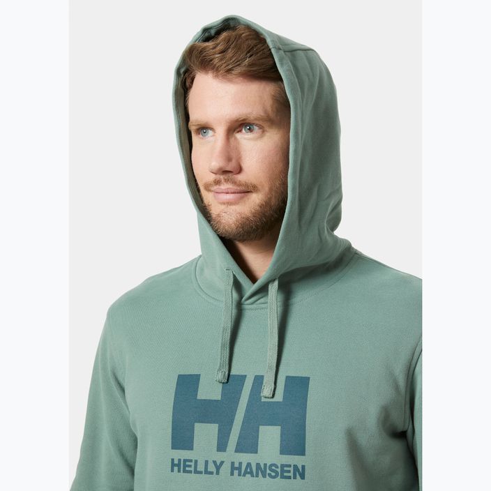 Helly Hansen HH Logo Hoodie cactus за мъже 3