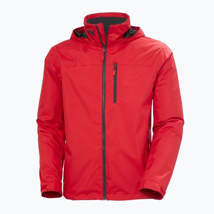 Мъжко ветроходно яке Helly Hansen Crew Hooded Midlayer 2 red 6