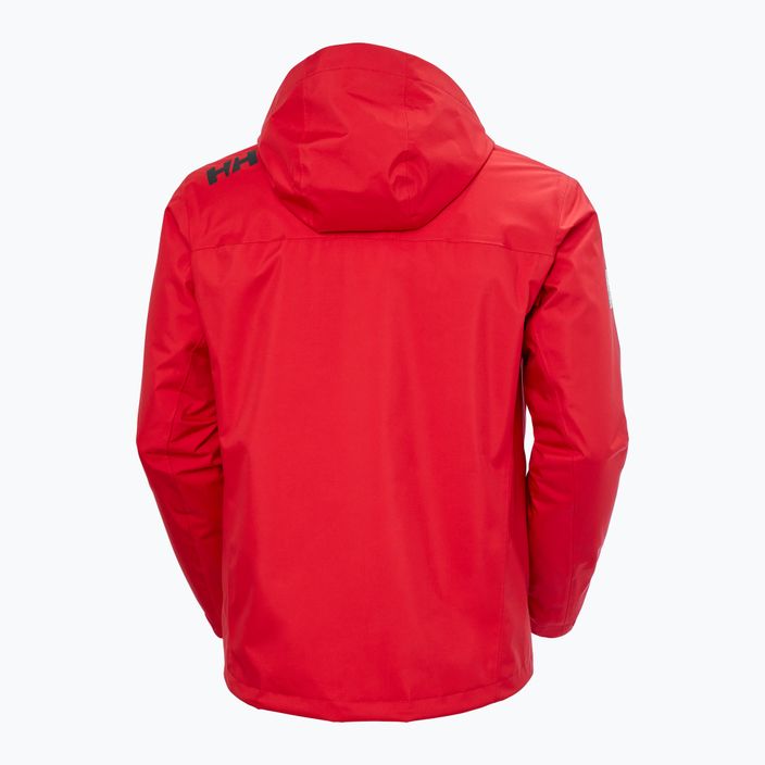 Мъжко ветроходно яке Helly Hansen Crew Hooded Midlayer 2 red 7