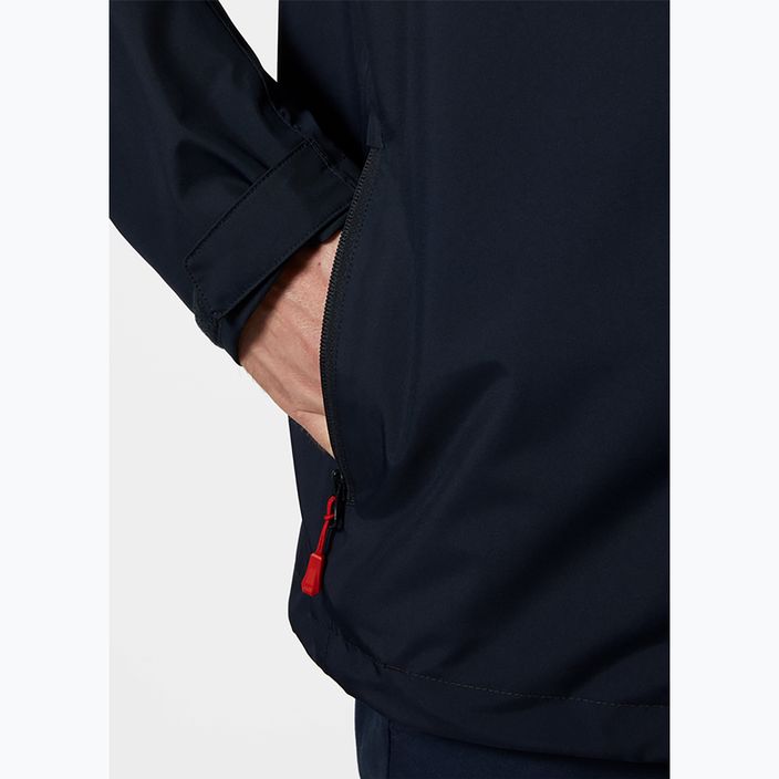 Мъжко ветроходно яке Helly Hansen Crew Hooded Midlayer 2 navy 5