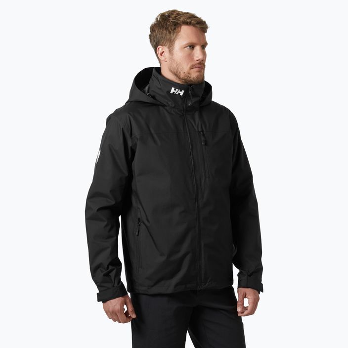 Мъжко ветроходно яке Helly Hansen Crew Hooded Midlayer 2 black